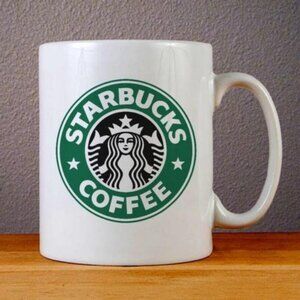 Starbucks Logo Coffee Mug | 11oz | Ceramic | Dishwasher & Microwave Safe